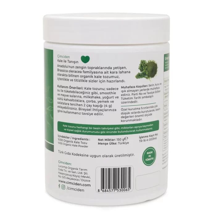 Organik Kale Tozu